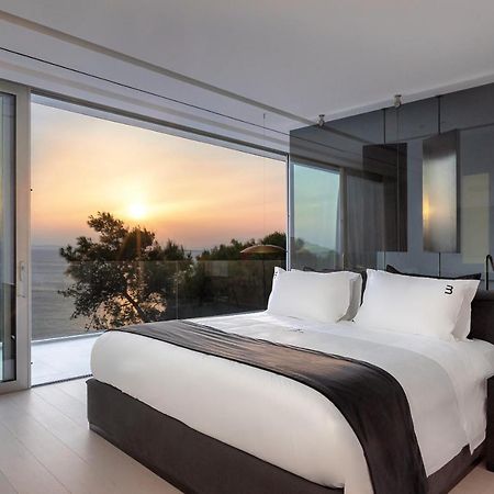 Black Stone Villa Sounion Ngoại thất bức ảnh
