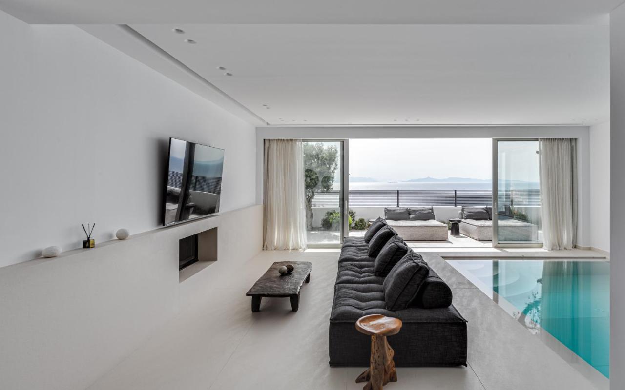 Black Stone Villa Sounion Ngoại thất bức ảnh