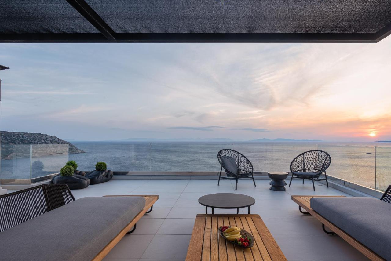 Black Stone Villa Sounion Ngoại thất bức ảnh