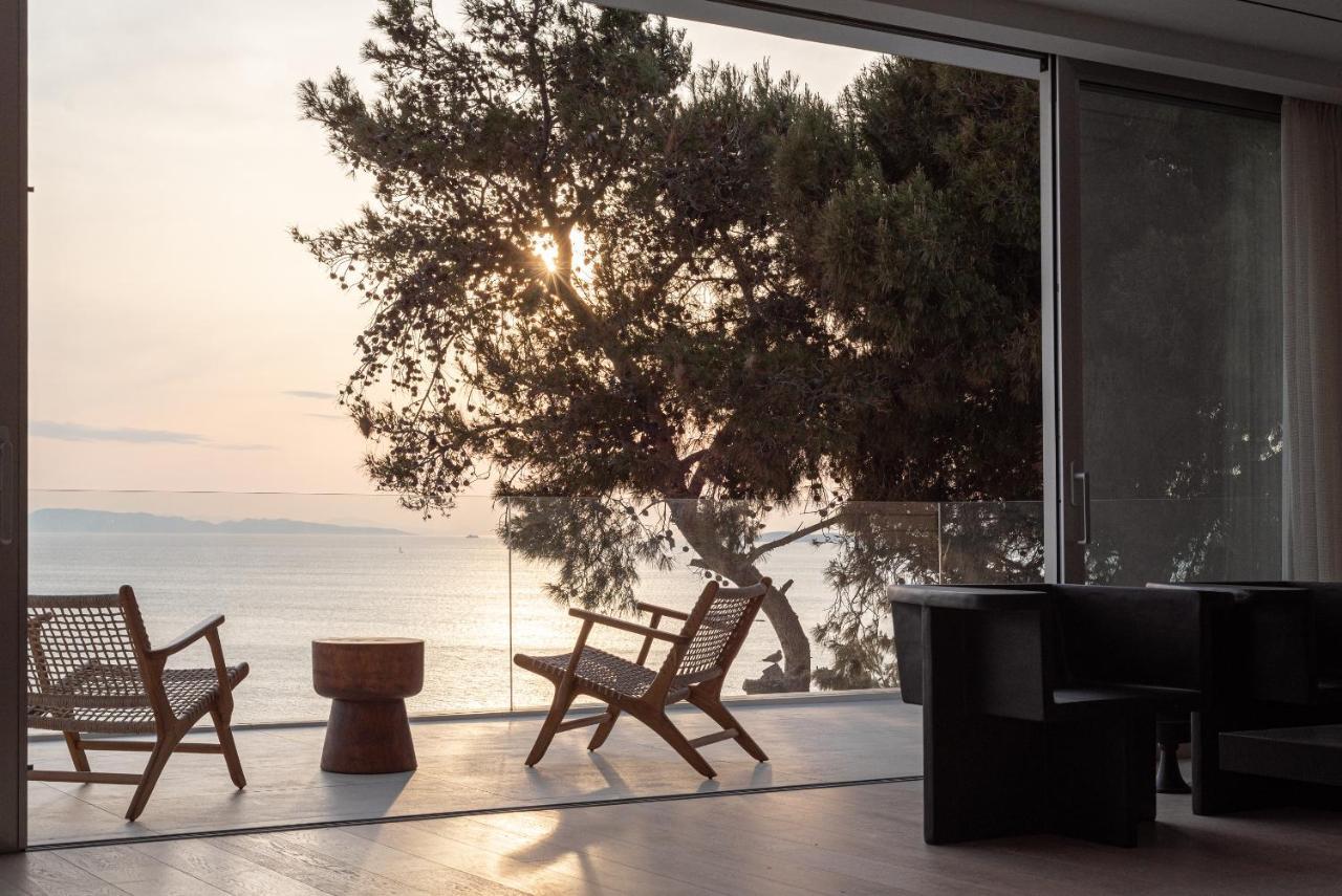 Black Stone Villa Sounion Ngoại thất bức ảnh