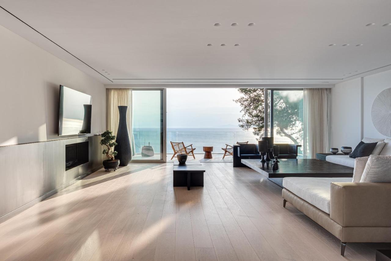 Black Stone Villa Sounion Ngoại thất bức ảnh