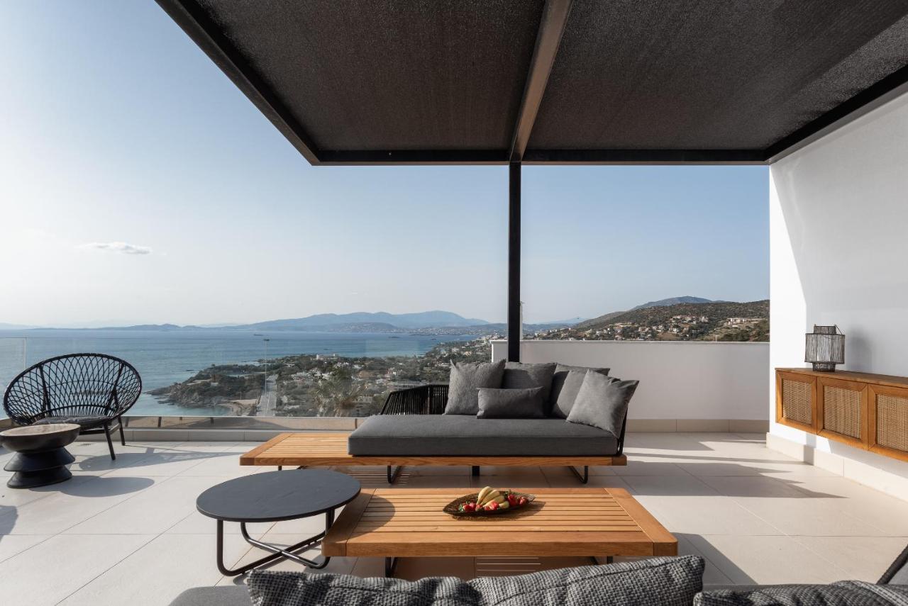 Black Stone Villa Sounion Ngoại thất bức ảnh