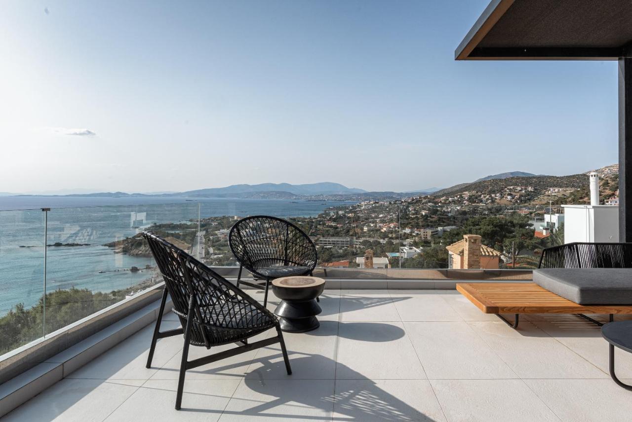 Black Stone Villa Sounion Ngoại thất bức ảnh