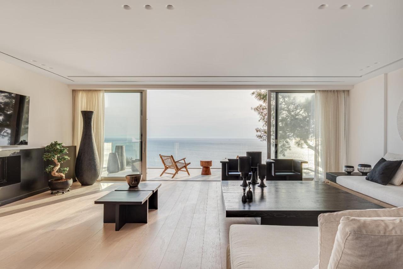 Black Stone Villa Sounion Ngoại thất bức ảnh