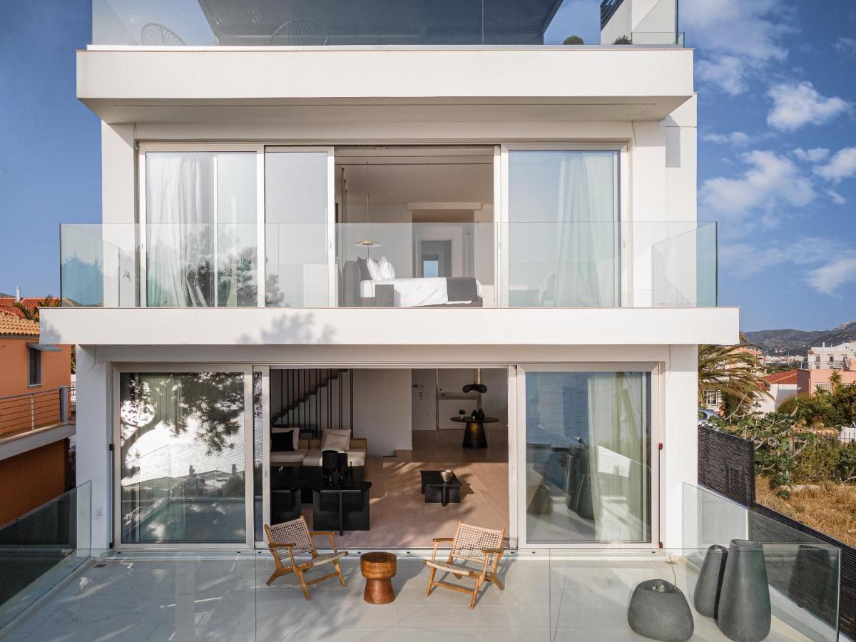 Black Stone Villa Sounion Ngoại thất bức ảnh