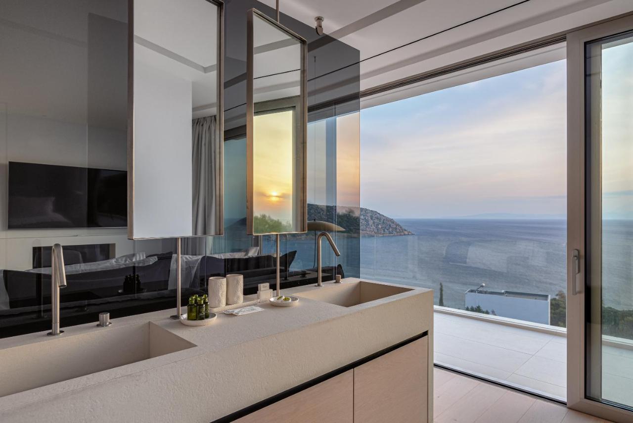 Black Stone Villa Sounion Ngoại thất bức ảnh