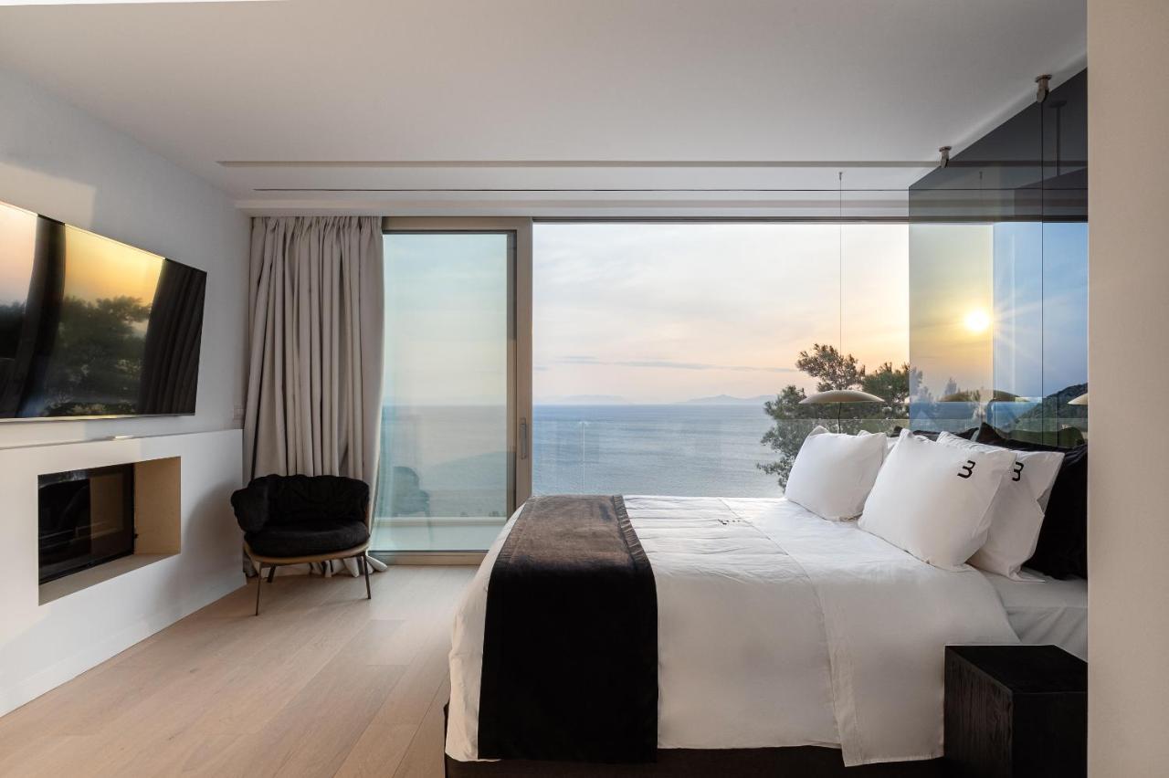 Black Stone Villa Sounion Ngoại thất bức ảnh